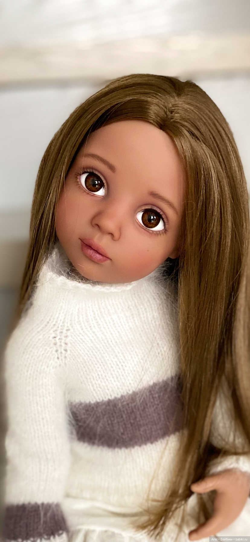 Моя смугляночка — ООАК и кастом кукол Gotz (Готц): перерисовка