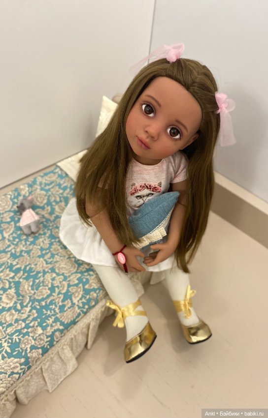 Моя смугляночка — ООАК и кастом кукол Gotz (Готц): перерисовка (фото 2)