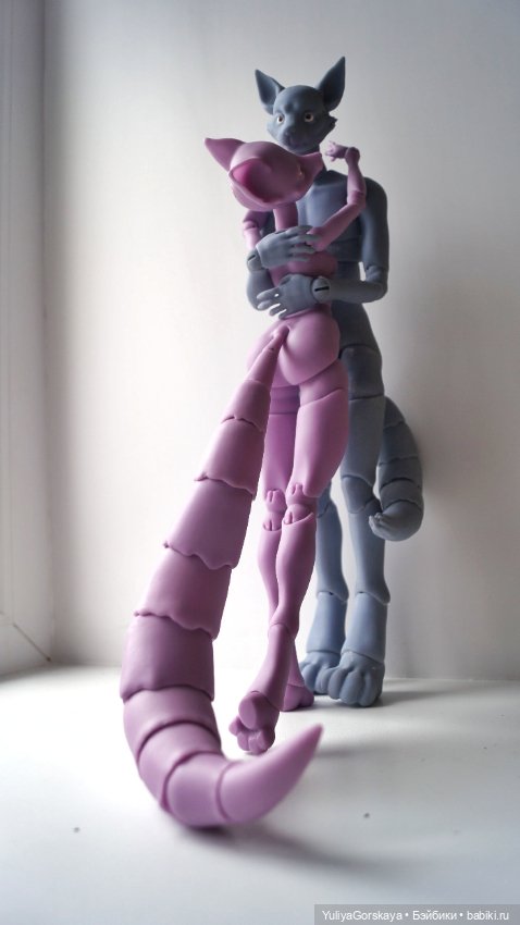 Парочка лис Esteradolls — Гибридизация кукол BJD (БЖД): пересадка головы (фото 5)