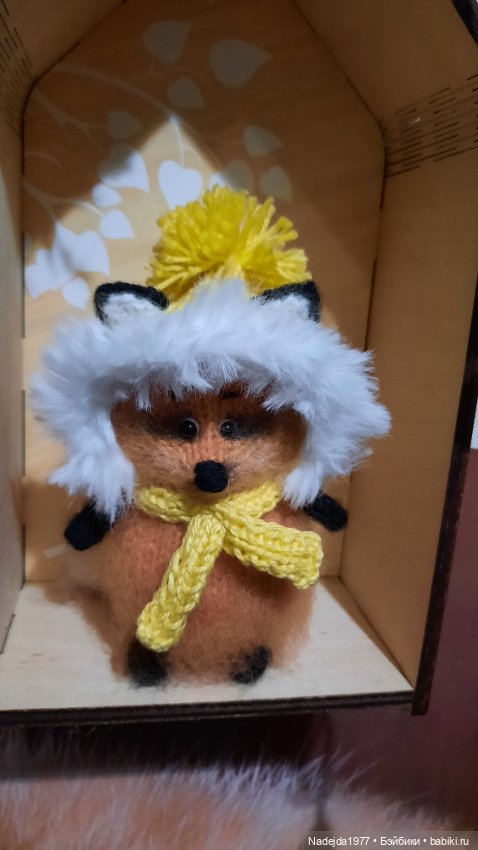 Связанные лисята — Вязаные игрушки и амигуруми: крючком