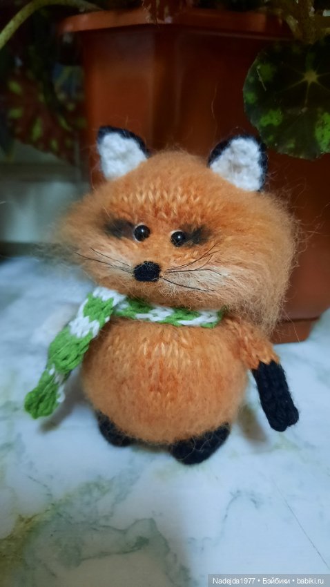Связанные лисята — Вязаные игрушки и амигуруми: крючком (фото 2)