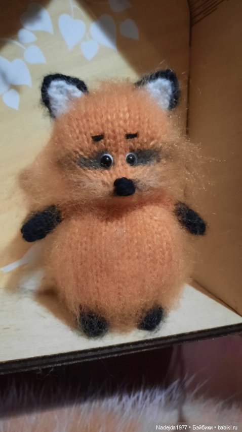 Связанные лисята — Вязаные игрушки и амигуруми: крючком