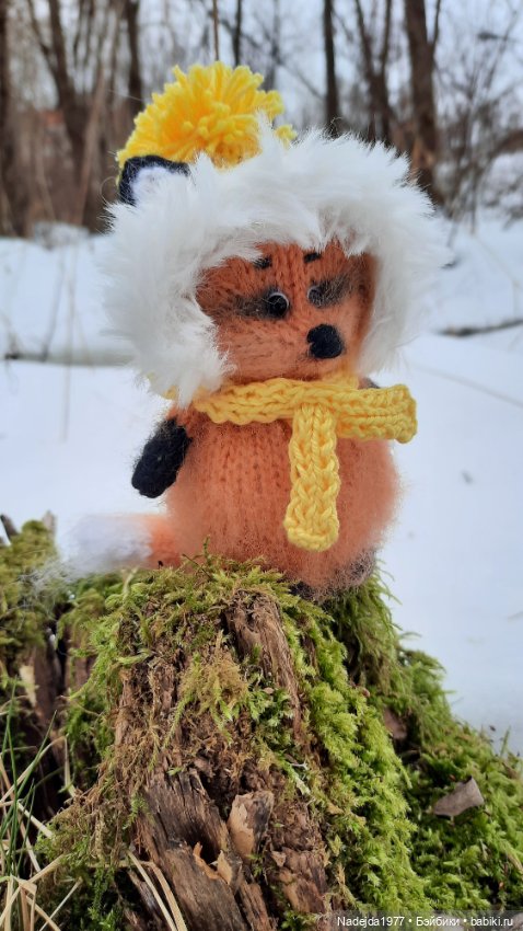 Связанные лисята — Вязаные игрушки и амигуруми: крючком