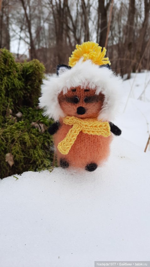 Связанные лисята — Вязаные игрушки и амигуруми: крючком