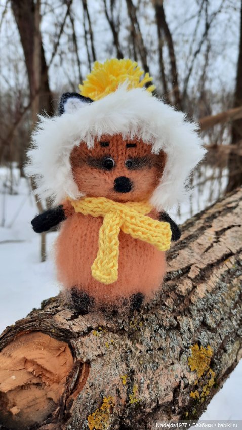 Связанные лисята — Вязаные игрушки и амигуруми: крючком