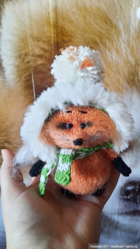 Связанные лисята — Вязаные игрушки и амигуруми: крючком