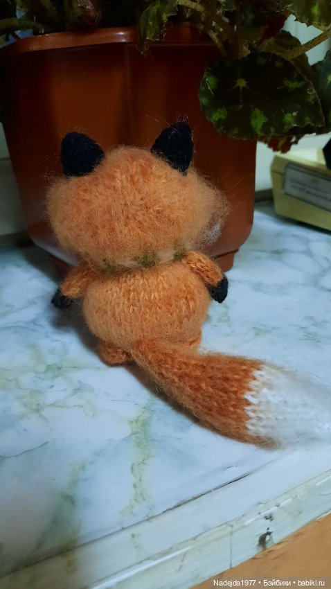 Связанные лисята — Вязаные игрушки и амигуруми: крючком (фото 5)