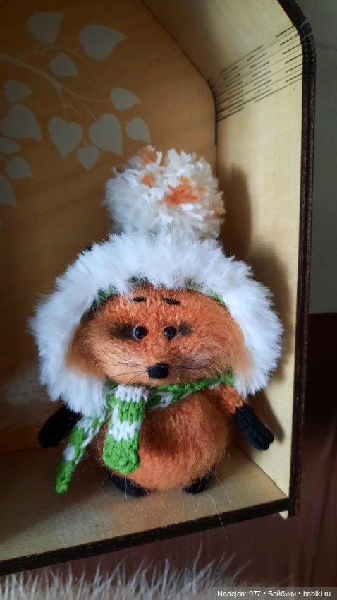 Связанные лисята — Вязаные игрушки и амигуруми: крючком