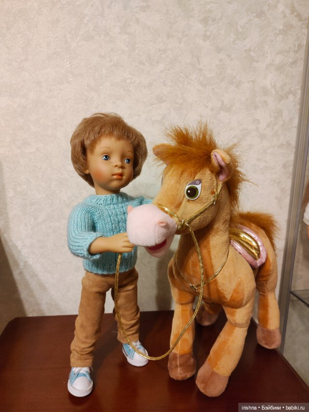 Я люблю свою лошадку — Куклы Rosemarie Anna Muller (Мюллер): Вихтели (Wichtel) (фото 6)