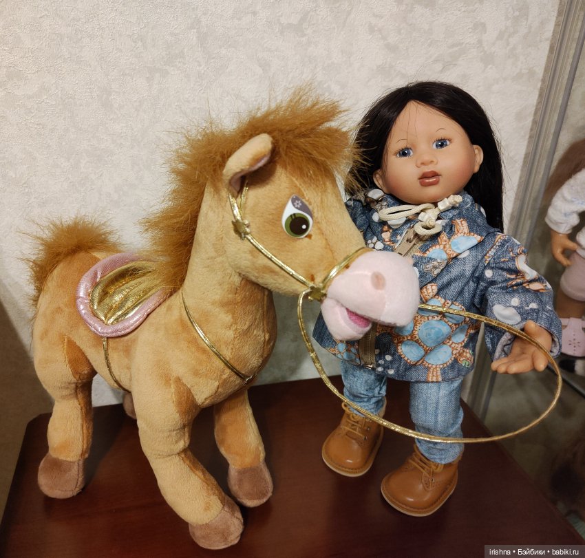 Я люблю свою лошадку — Куклы Rosemarie Anna Muller (Мюллер): Вихтели (Wichtel) (фото 2)