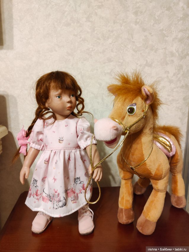 Я люблю свою лошадку — Куклы Rosemarie Anna Muller (Мюллер): Вихтели (Wichtel) (фото 7)