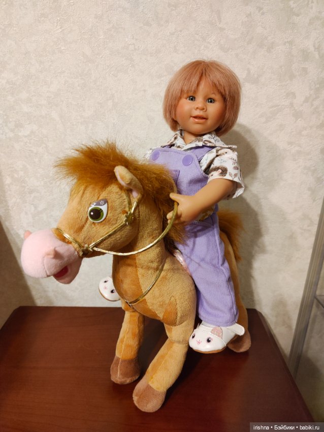 Я люблю свою лошадку — Куклы Rosemarie Anna Muller (Мюллер): Вихтели (Wichtel) (фото 9)