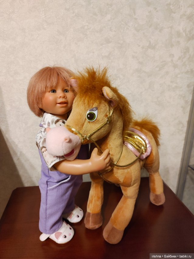 Я люблю свою лошадку — Куклы Rosemarie Anna Muller (Мюллер): Вихтели (Wichtel) (фото 10)
