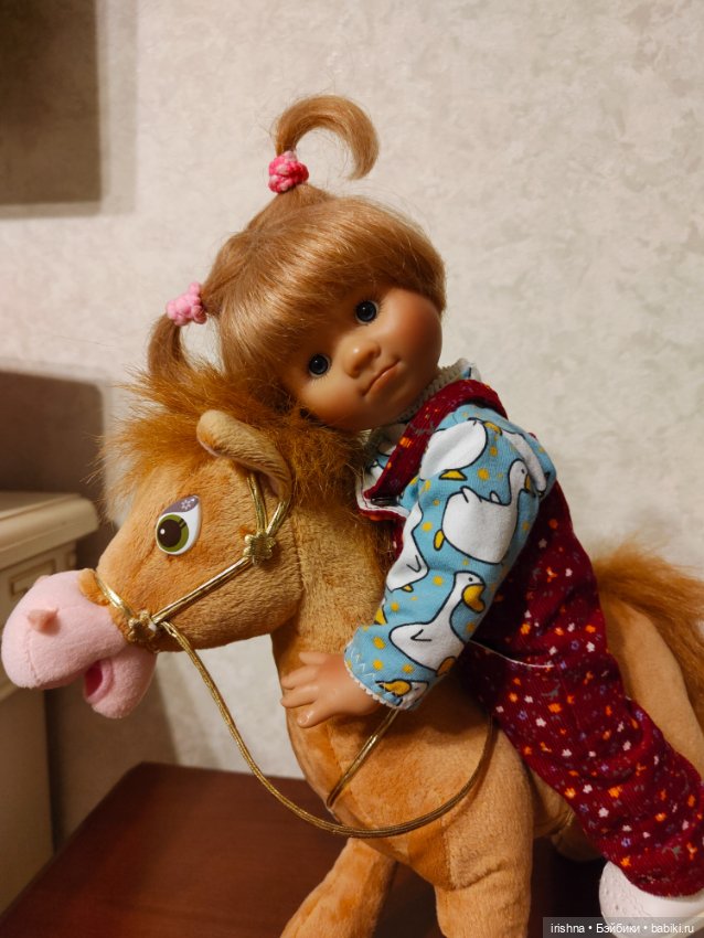 Я люблю свою лошадку — Куклы Rosemarie Anna Muller (Мюллер): Вихтели (Wichtel)