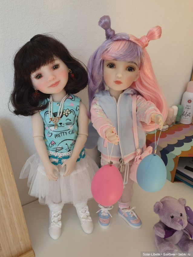 Пасхальный зайчик Avril Ruby Red Fashion Friends (фото 4)