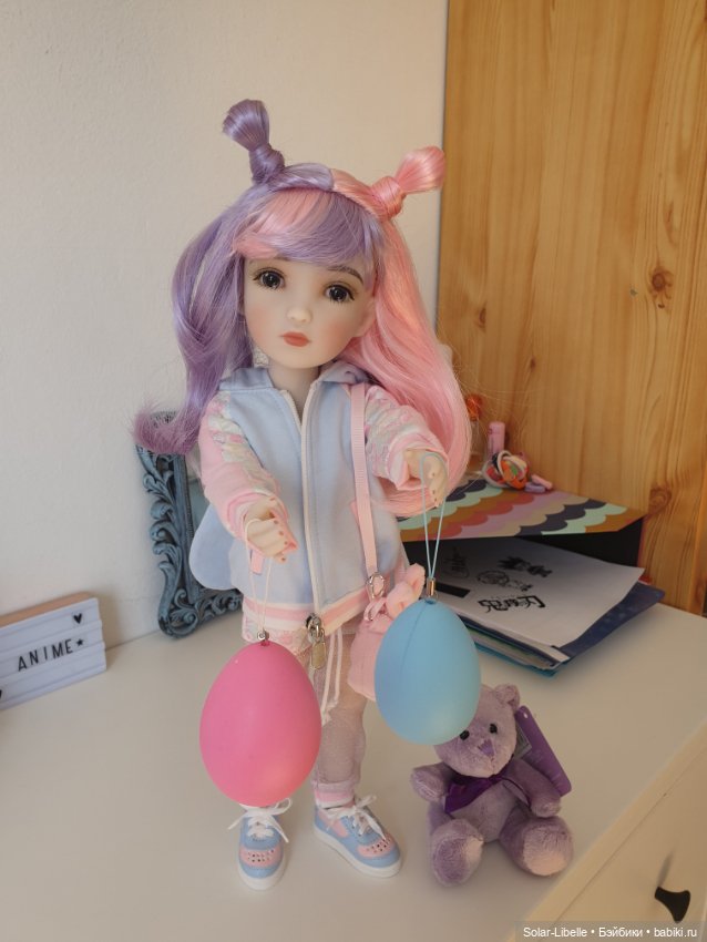 Пасхальный зайчик Avril Ruby Red Fashion Friends (фото 3)