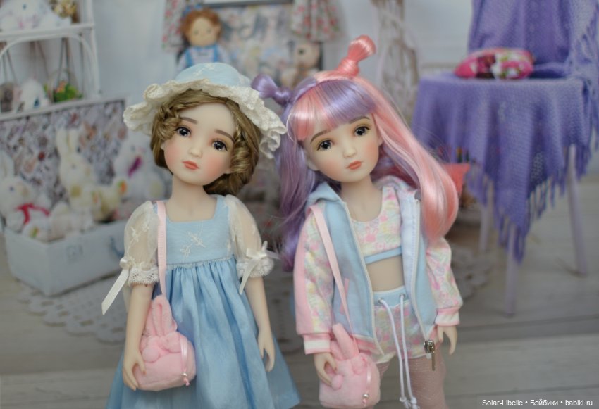 Пасхальный зайчик Avril Ruby Red Fashion Friends