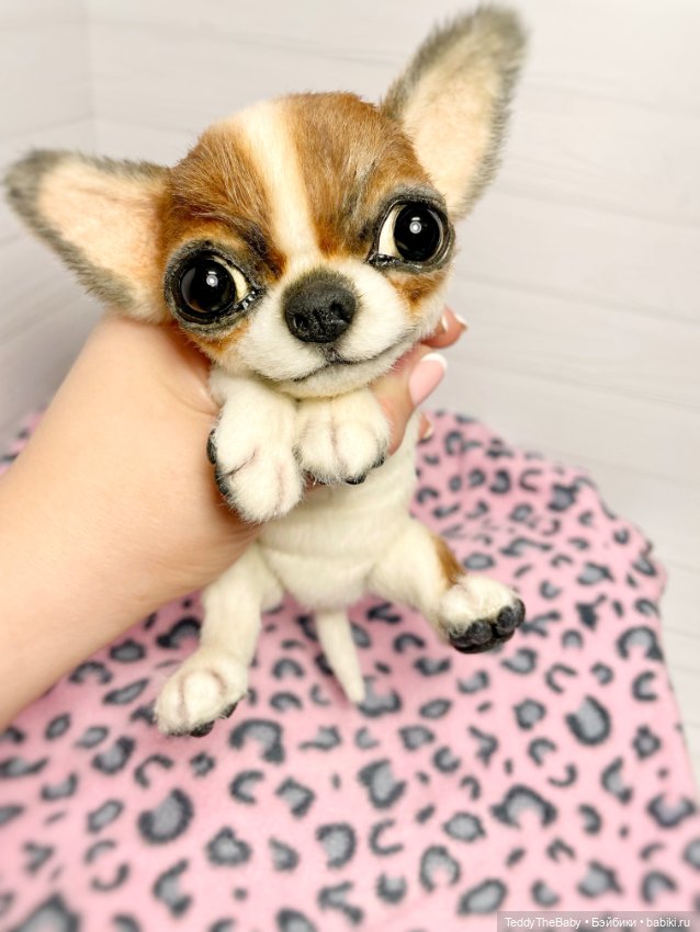 Зюзя 🐾🐶чихуахуа натюр — Реалистичные игрушки и звери (Натюр): собаки (фото 6)