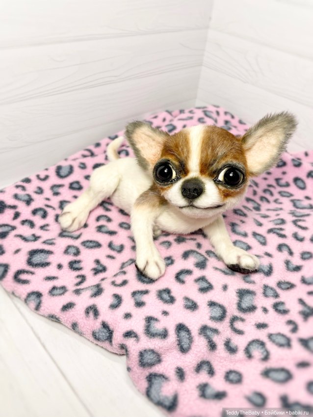 Зюзя 🐾🐶чихуахуа натюр — Реалистичные игрушки и звери (Натюр): собаки