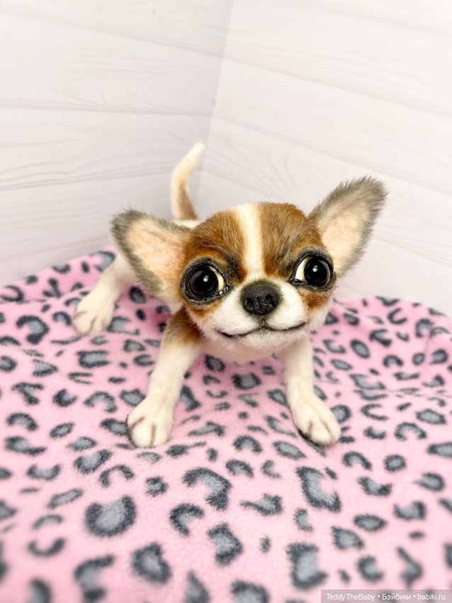 Зюзя 🐾🐶чихуахуа натюр — Реалистичные игрушки и звери (Натюр): собаки (фото 10)