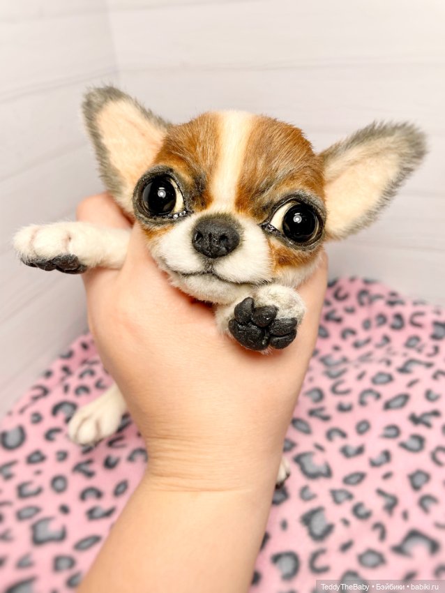 Зюзя 🐾🐶чихуахуа натюр — Реалистичные игрушки и звери (Натюр): собаки (фото 9)