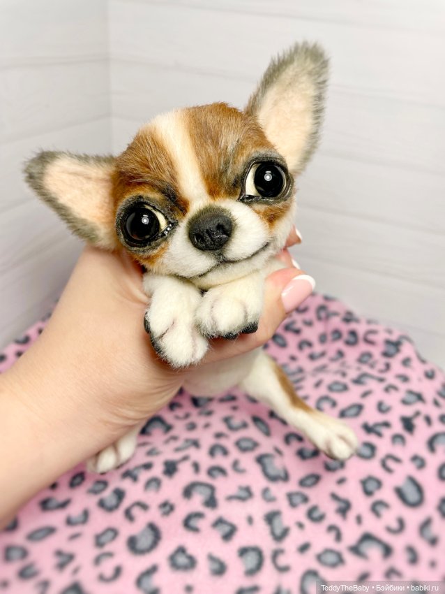 Зюзя 🐾🐶чихуахуа натюр — Реалистичные игрушки и звери (Натюр): собаки (фото 3)