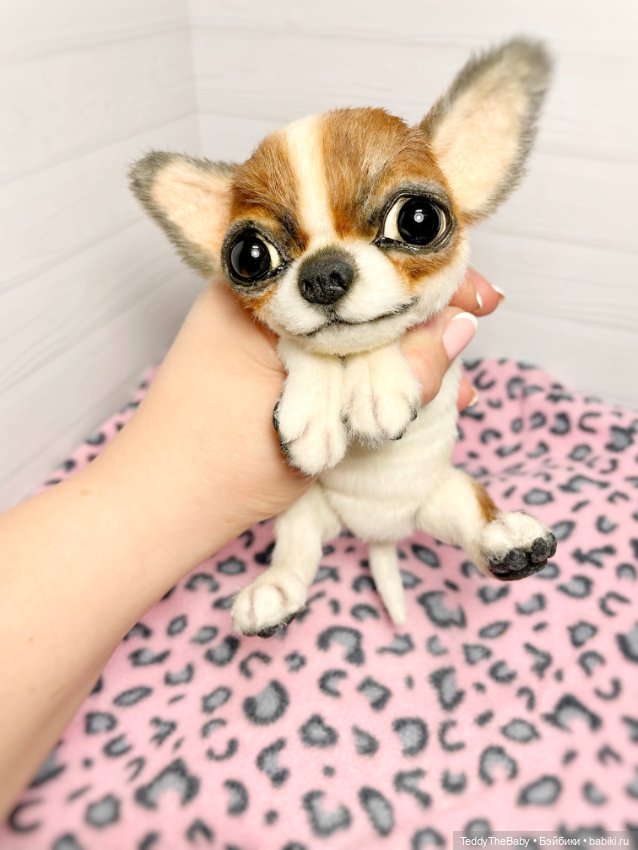 Зюзя 🐾🐶чихуахуа натюр — Реалистичные игрушки и звери (Натюр): собаки (фото 7)