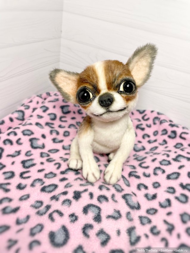 Зюзя 🐾🐶чихуахуа натюр — Реалистичные игрушки и звери (Натюр): собаки (фото 8)