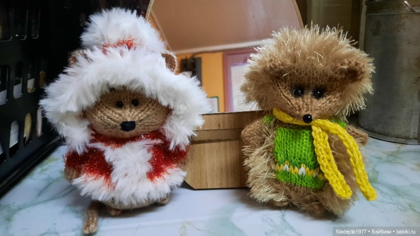 Ещё порция повязушек. Мышонок, ёжик (фото 8)