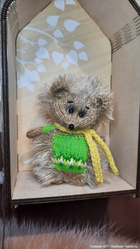 Ещё порция повязушек. Мышонок, ёжик