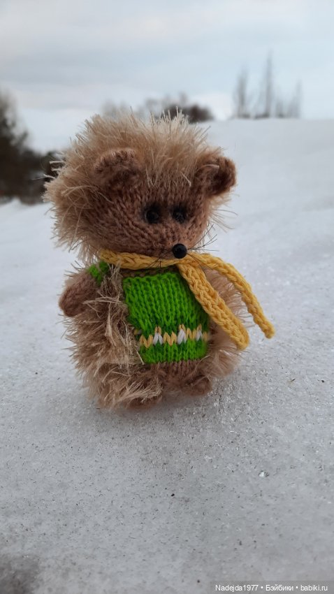 Ещё порция повязушек. Мышонок, ёжик