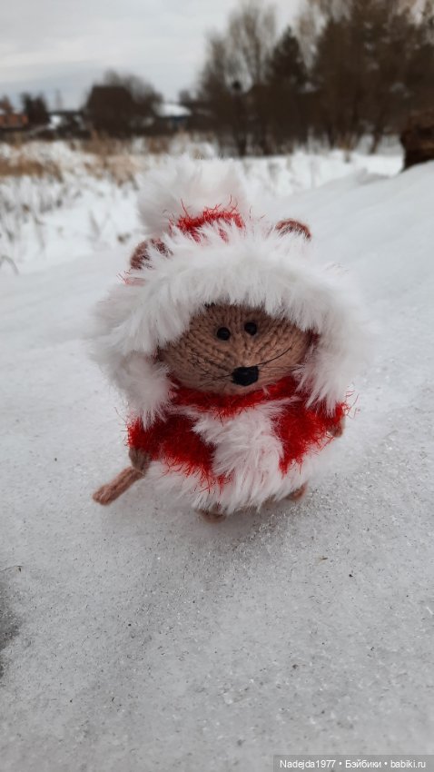 Ещё порция повязушек. Мышонок, ёжик (фото 10)