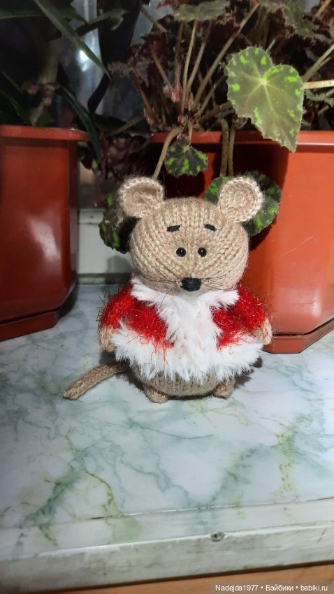 Ещё порция повязушек. Мышонок, ёжик (фото 2)