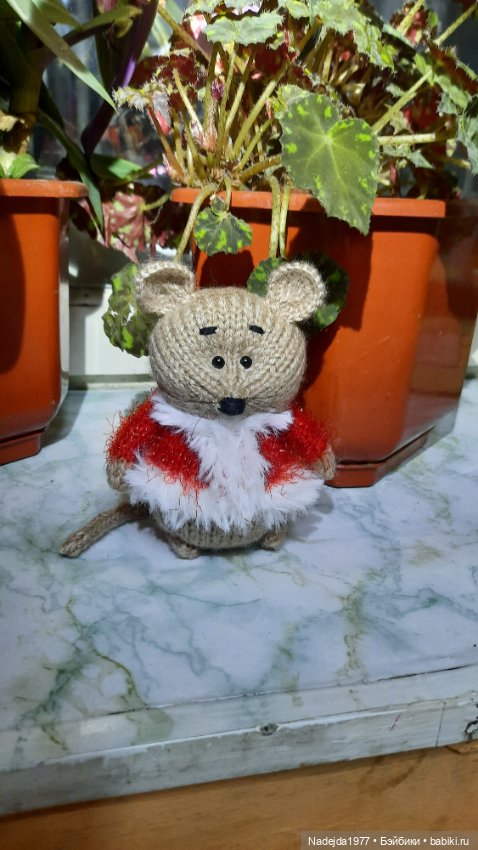 Ещё порция повязушек. Мышонок, ёжик (фото 4)