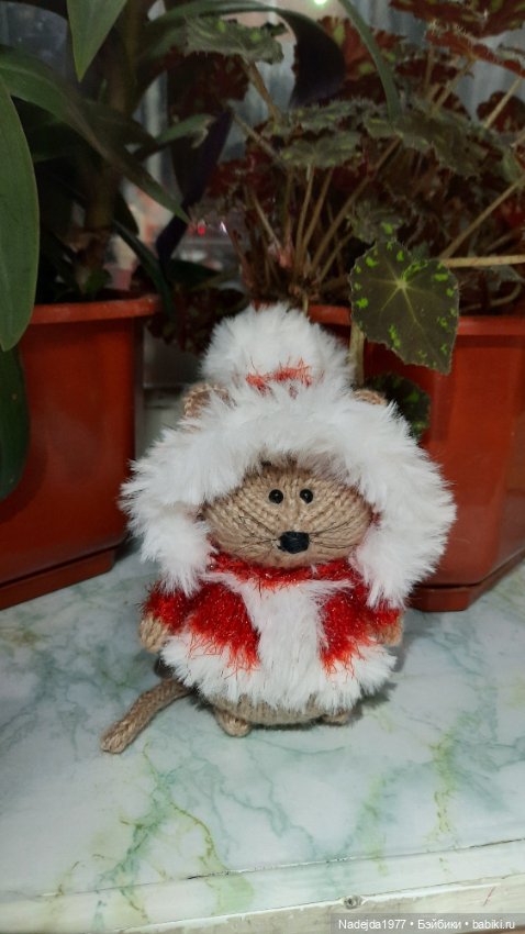 Ещё порция повязушек. Мышонок, ёжик (фото 5)