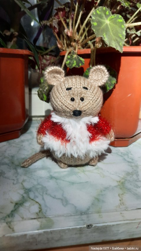 Ещё порция повязушек. Мышонок, ёжик (фото 3)