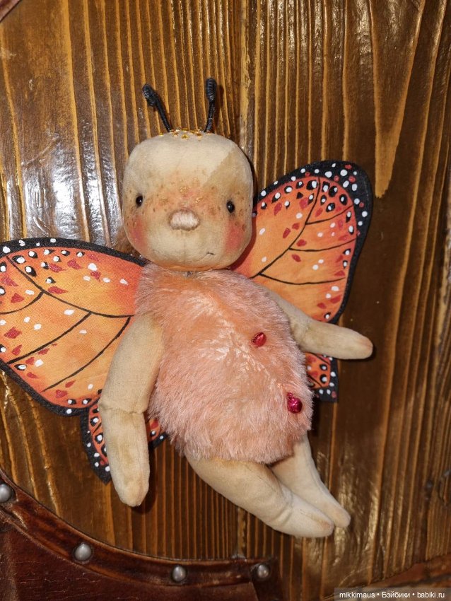 Бабочка ждёт лета — Авторские мишки Тедди и друзья: фото (фото 2)
