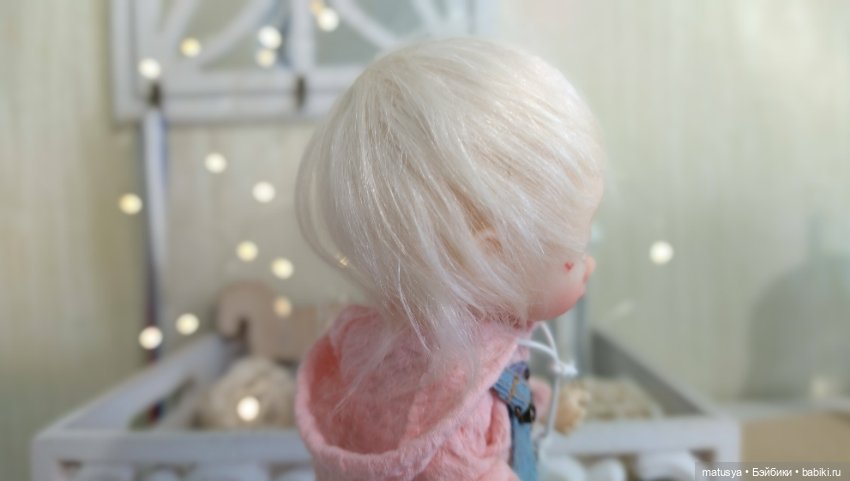 Волосики для малышки — Куклы Nikki Britt (Никки Бритт): авторские BJD (БЖД) (фото 7)