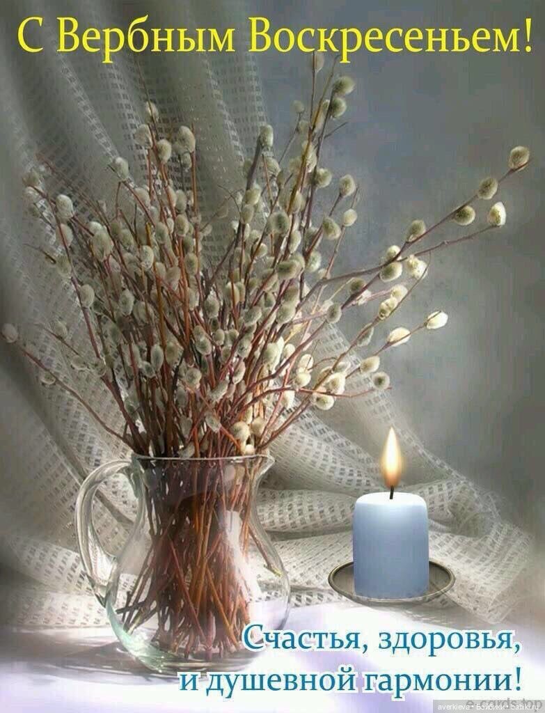 Вербное воскресенье.Всех с праздником