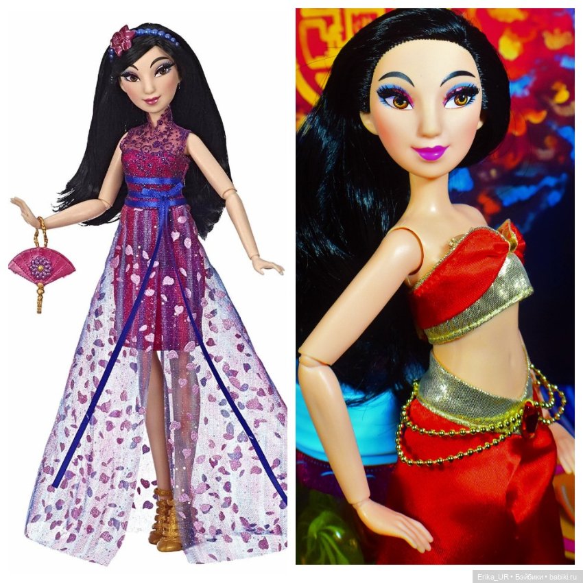 Перепись КуклоНаселения. Disney-doll,Hasbro 1/6, 2019, Mulan, Disney-Princess