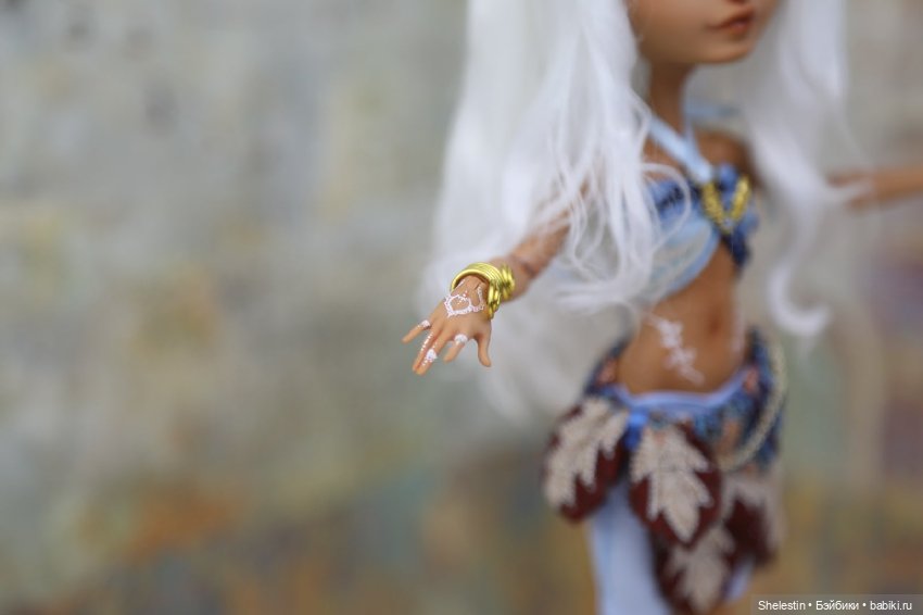 Восточная танцовщица — ООАК Monster High и Ever After High: репейнт (фото 6)