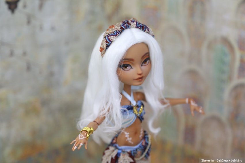 Восточная танцовщица — ООАК Monster High и Ever After High: репейнт