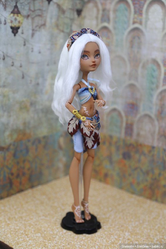 Восточная танцовщица — ООАК Monster High и Ever After High: репейнт (фото 5)