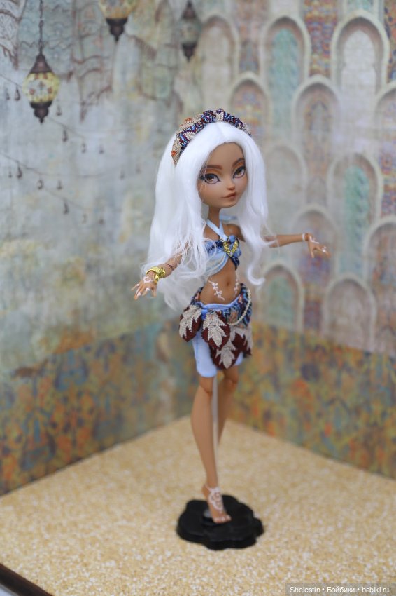 Восточная танцовщица — ООАК Monster High и Ever After High: репейнт (фото 3)