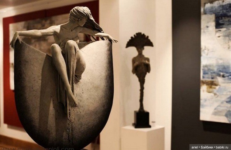 Великолепные скульптуры от художника и скульптора Майкла Джеймса Тэлбота (Michael James Talbot) (фото 10)