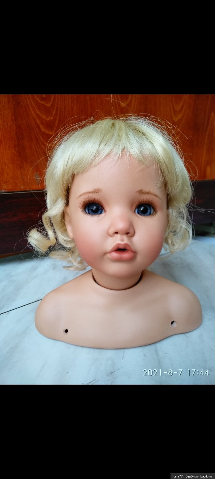 Снегурочка Лиз — Фарфоровые куклы Donna Rubert (Руберт): The Doll Artworks (фото 7)