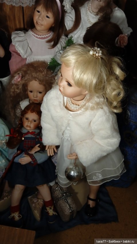 Снегурочка Лиз — Фарфоровые куклы Donna Rubert (Руберт): The Doll Artworks