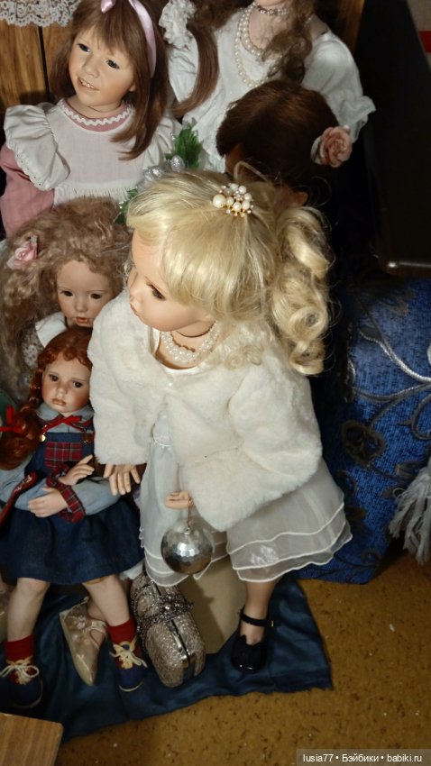 Снегурочка Лиз — Фарфоровые куклы Donna Rubert (Руберт): The Doll Artworks