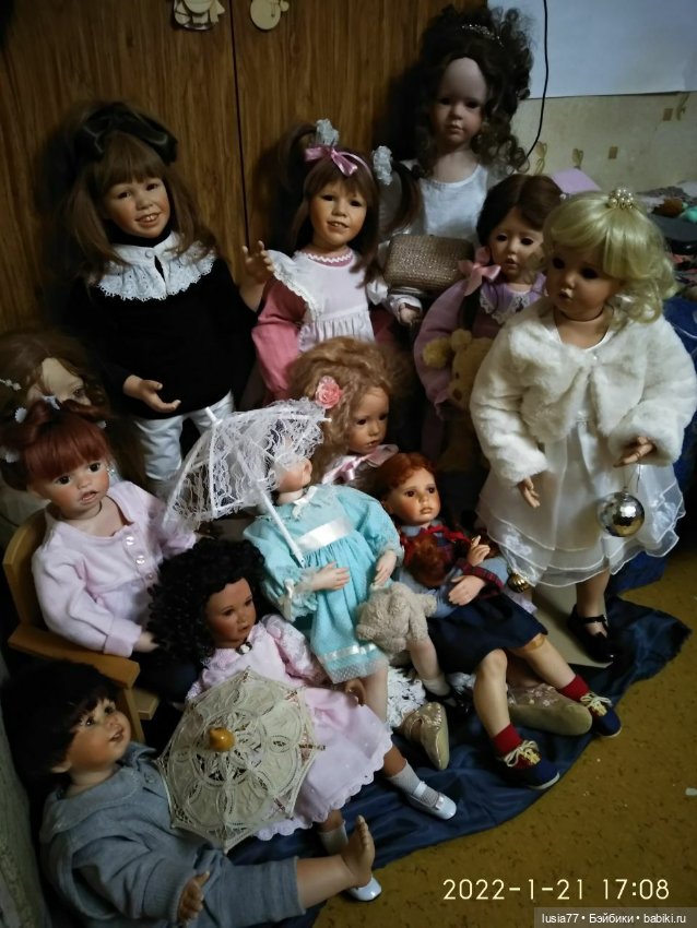 Снегурочка Лиз — Фарфоровые куклы Donna Rubert (Руберт): The Doll Artworks