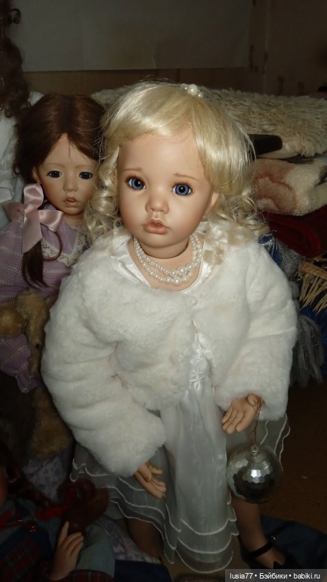 Снегурочка Лиз — Фарфоровые куклы Donna Rubert (Руберт): The Doll Artworks